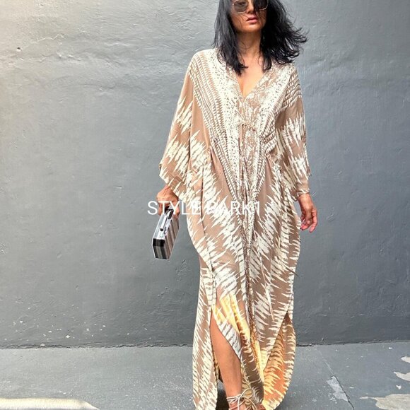 STYLE PARK KAFTAN DRESS - ONE SIZE - BNWT - Picture 4 of 10